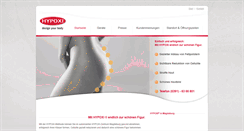 Desktop Screenshot of hypoxi-studio.com